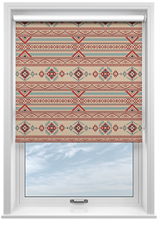 Cheyenne, Rouge - Twist&Fit Roller Blind